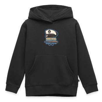 Wassersport - Kinder Premium Organic Hoodie - Schwarz - Vorne - AI Model Kid Male (0cm)