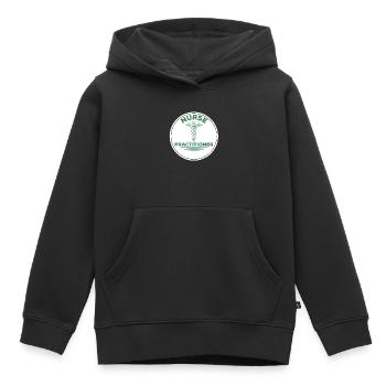 Infirmière en pratique avancée - Sweat Premium à capuche enfant bio - noir - Devant - AI Model Kid Male (0cm)