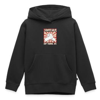 Arm wrestling arm wrestler - Kids Premium Organic Hoodie - black - Front - AI Model Kid Male (0cm)