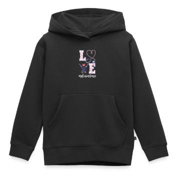 Niedliche Infusionskrankenschwester Valentinstag - Kinder Premium Organic Hoodie - Schwarz - Vorne - AI Model Kid Male (0cm)
