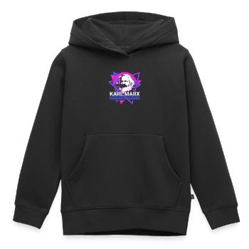 Sozialistisch Sozialismus Kommunistisch Kommunismu - Kinder Premium Organic Hoodie - Schwarz - Vorne - AI Model Kid Male (0cm)