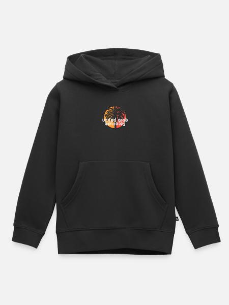 United Arab Emirates UAE Artistic Vacation - Kids Premium Organic Hoodie - black