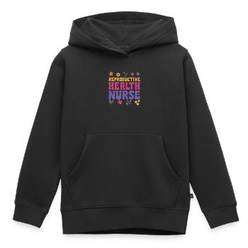 Krankenschwester für Reproduktionsgesundheit - Kinder Premium Organic Hoodie - Schwarz - Vorne - AI Model Kid Male (0cm)