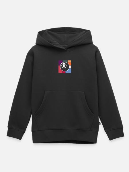 Billiards - Kinder Premium Organic Hoodie - Schwarz