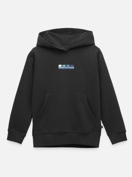Bär - Kinder Premium Organic Hoodie - Schwarz