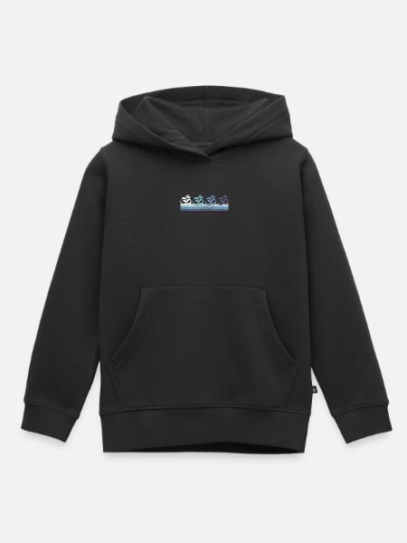 Meditation - Kinder Premium Organic Hoodie - Schwarz