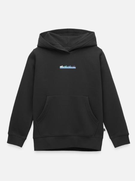 Motorrad - Kinder Premium Organic Hoodie - Schwarz