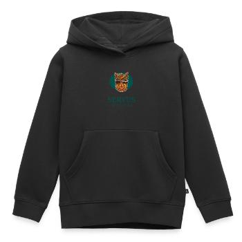Tracht Bayrisch Trachten Bayern Ersatz Lama Tirol - Kinder Premium Organic Hoodie - Schwarz - Vorne - AI Model Kid Male (0cm)