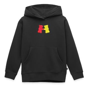 Gummy Bears Dancing Boogie Woogie - Kids Premium Organic Hoodie - black - Front - AI Model Kid Male (0cm)