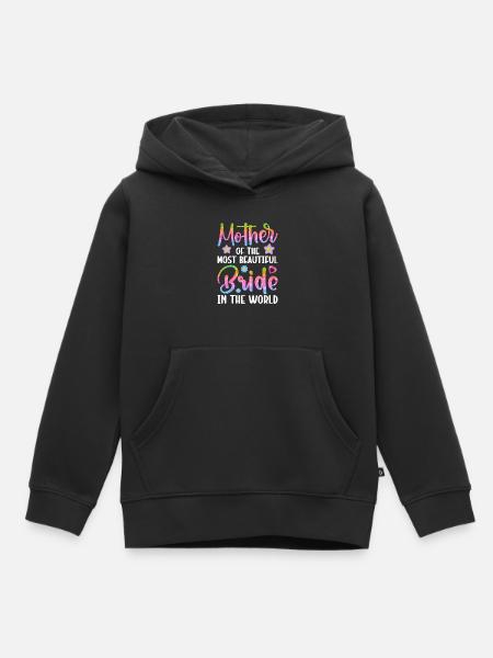 Hochzeit Brautparty - Kinder Premium Organic Hoodie - Schwarz