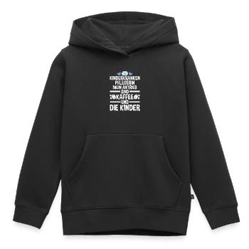 Pfleger Pflegekraft Kinderkrankenpflegerin - Kinder Premium Organic Hoodie - Schwarz - Vorne - AI Model Kid Male (0cm)