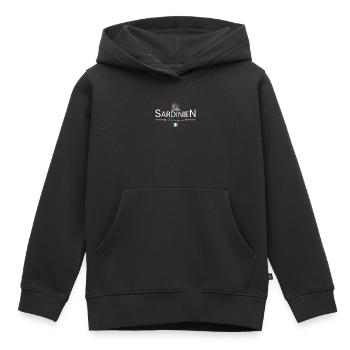 Sardinien Klettern - Kinder Premium Organic Hoodie - Schwarz - Vorne - AI Model Kid Male (0cm)