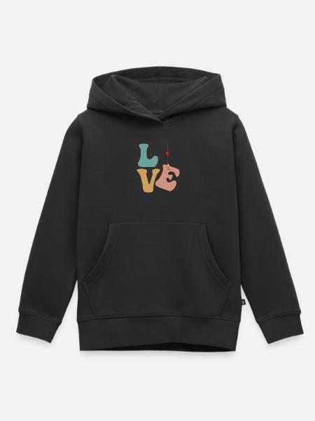 Fischerei Fischer Fischer - Kinder Premium Organic Hoodie - Schwarz