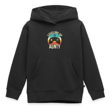 Aufsteigen zur Tante - Kinder Premium Organic Hoodie - Schwarz - Vorne - AI Model Kid Male (0cm)