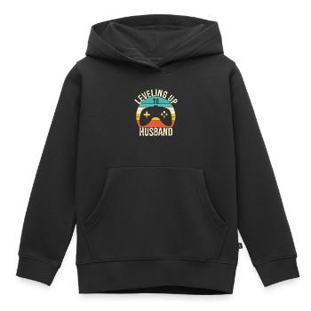 Aufstieg zum Ehemann - Kinder Premium Organic Hoodie - Schwarz - Vorne - AI Model Kid Male (0cm)