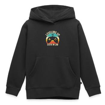 Aufstieg zur Schwägerin - Kinder Premium Organic Hoodie - Schwarz - Vorne - AI Model Kid Male (0cm)