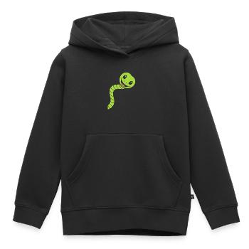 Little Snake Humor - Kinder Premium Organic Hoodie - Schwarz - Vorne - AI Model Kid Male (0cm)