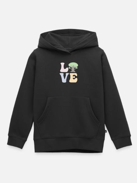 Tree Hugger Natur Umweltschützer - Kinder Premium Organic Hoodie - Schwarz