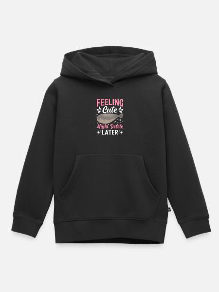 Sacabambaspis Fisch Meme - Kinder Premium Organic Hoodie - Schwarz