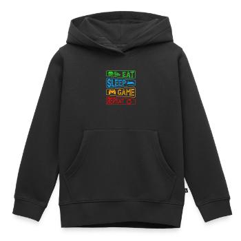 Gamer Duty ruft die Gaming-Legende Ihres Spiels an - Kinder Premium Organic Hoodie - Schwarz - Vorne - AI Model Kid Male (0cm)