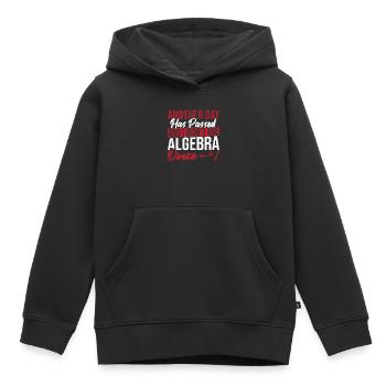 Algebra Lover Graph Math Nerd I Didn't Use Algebra - Kinder Premium Organic Hoodie - Schwarz - Vorne - AI Model Kid Male (0cm)