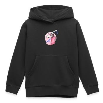 Behavior Optimist Gifts - Kids Premium Organic Hoodie - black - Front - AI Model Kid Male (0cm)