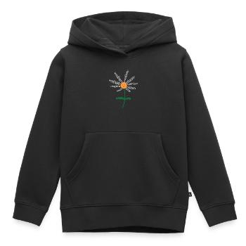 Lehrerleben - Lehre, Liebe, inspiriere Lehrer - Kinder Premium Organic Hoodie - Schwarz - Vorne - AI Model Kid Male (0cm)