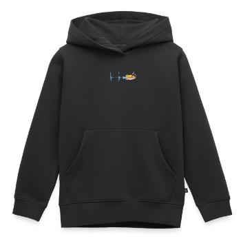 Humuhumunukunukuapua'a Hawaii-Riff-Drückerfisch - Kinder Premium Organic Hoodie - Schwarz - Vorne - AI Model Kid Male (0cm)