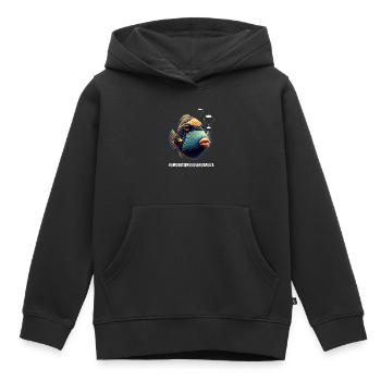 Humuhumunukunukuapua'a Hawaiianischer Riff-Drücker - Kinder Premium Organic Hoodie - Schwarz - Vorne - AI Model Kid Male (0cm)