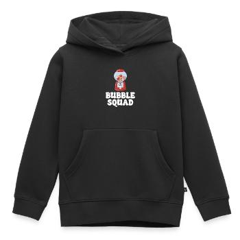 Bubble Squad Kaugummi Automat Lustig Süßgikeiten - Kinder Premium Organic Hoodie - Schwarz - Vorne - AI Model Kid Male (0cm)