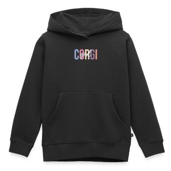 Hundeliebhaber - Kinder Premium Organic Hoodie - Schwarz - Vorne - AI Model Kid Male (0cm)