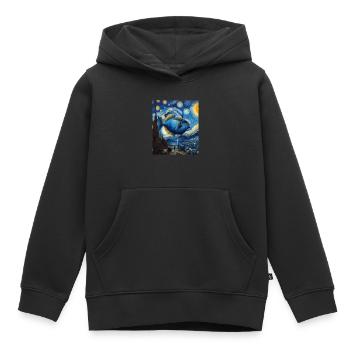 Humuhumunukunukuapuaa Riff-Drückerfisch Sternennac - Kinder Premium Organic Hoodie - Schwarz - Vorne - AI Model Kid Male (0cm)
