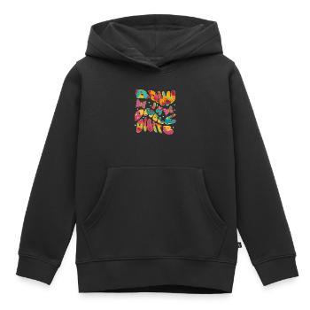 10th Birthday Girl Gift Idea Ten Years - Kids Premium Organic Hoodie - black - Front - AI Model Kid Male (0cm)