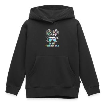 13. Geburtstag Mädchen Geschenkidee Teenager - Kinder Premium Organic Hoodie - Schwarz - Vorne - AI Model Kid Male (0cm)