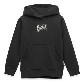 Appât fantôme Horreur Style paranormal - Sweat Premium à capuche enfant bio - noir - Devant - AI Model Kid Male (0cm)