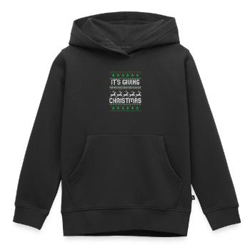 Es ist das Schenken von Weihnachten - Kinder Premium Organic Hoodie - Schwarz - Vorne - AI Model Kid Male (0cm)