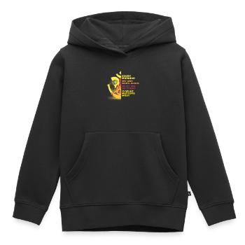 Jeden Morgen Werden Wir Neu Geboren Meditation - Kinder Premium Organic Hoodie - Schwarz - Vorne - AI Model Kid Male (0cm)