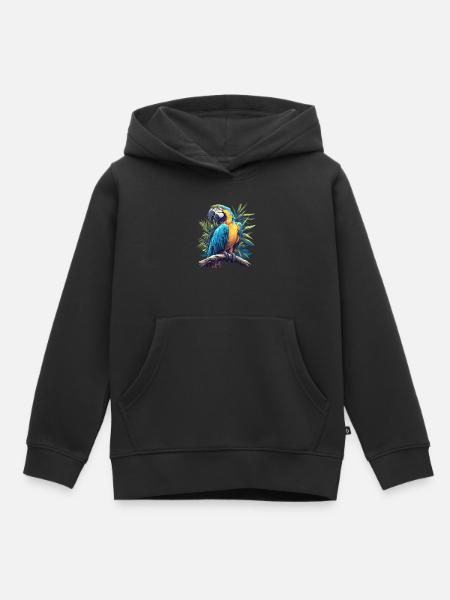 Aras Ara - Kinder Premium Organic Hoodie - Schwarz