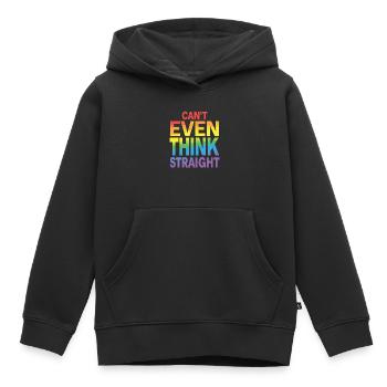 Pride LGBTQ Pride Regenbogen Pride Gay Pride Lgbtq - Kinder Premium Organic Hoodie - Schwarz - Vorne - AI Model Kid Male (0cm)