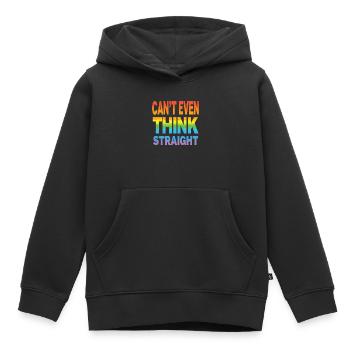 Pride LGBTQ Pride Regenbogen Pride Gay Pride Lgbtq - Kinder Premium Organic Hoodie - Schwarz - Vorne - AI Model Kid Male (0cm)