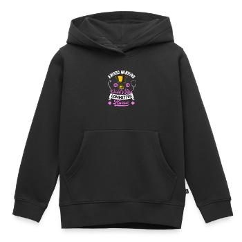 Dedicated Nurse Funny Award-Winning - Kids Premium Organic Hoodie - black - Front - AI Model Kid Male (0cm)