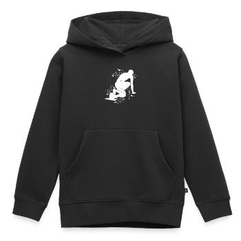 Sprinter Colorsplash Sprintender Sprint - Kinder Premium Organic Hoodie - Schwarz - Vorne - AI Model Kid Male (0cm)
