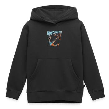 SCHIFFANKER MATROSE - Kinder Premium Organic Hoodie - Schwarz - Vorne - AI Model Kid Male (0cm)