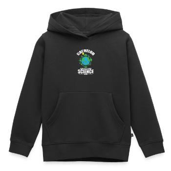 Bachelor of Environmental Science Umweltschutz - Kinder Premium Organic Hoodie - Schwarz - Vorne - AI Model Kid Male (0cm)
