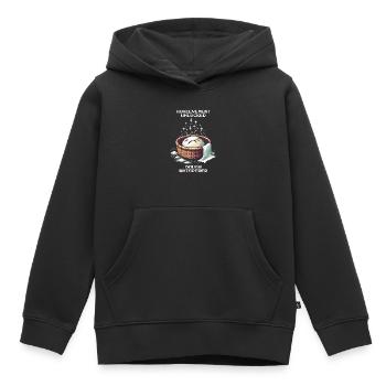 Succès débloqué : Dough Whisperer | Pain - Sweat Premium à capuche enfant bio - noir - Devant - AI Model Kid Male (0cm)