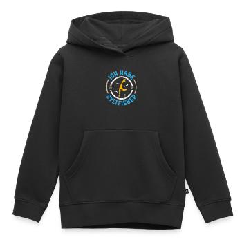 Vacances à la mer du Nord HAVE SYLT FEVER Drôle - Sweat Premium à capuche enfant bio - noir - Devant - AI Model Kid Male (0cm)