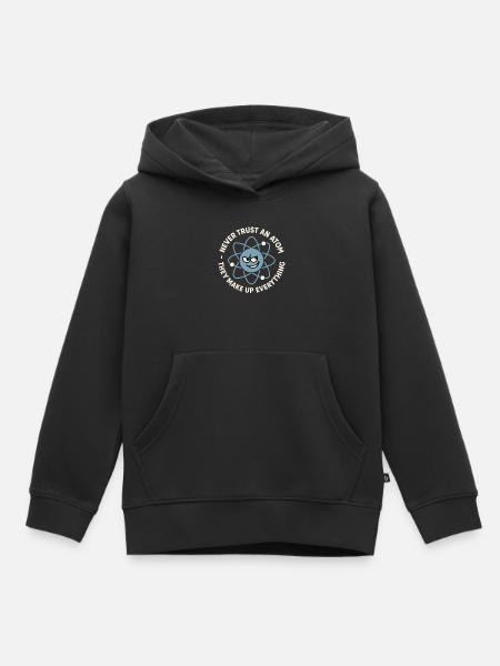 Lustiger Atom-Witz – Science Nerd Humor - Kinder Premium Organic Hoodie - Schwarz