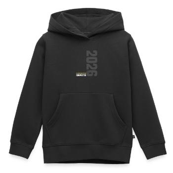 Glückwunsch Konfirmation 2026 - Kinder Premium Organic Hoodie - Schwarz - Vorne - AI Model Kid Male (0cm)