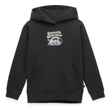 Kawaii Household Iron - Kids Premium Organic Hoodie - black - Front - AI Model Kid Male (0cm)