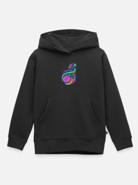 Banjo - Kinder Premium Organic Hoodie - Schwarz